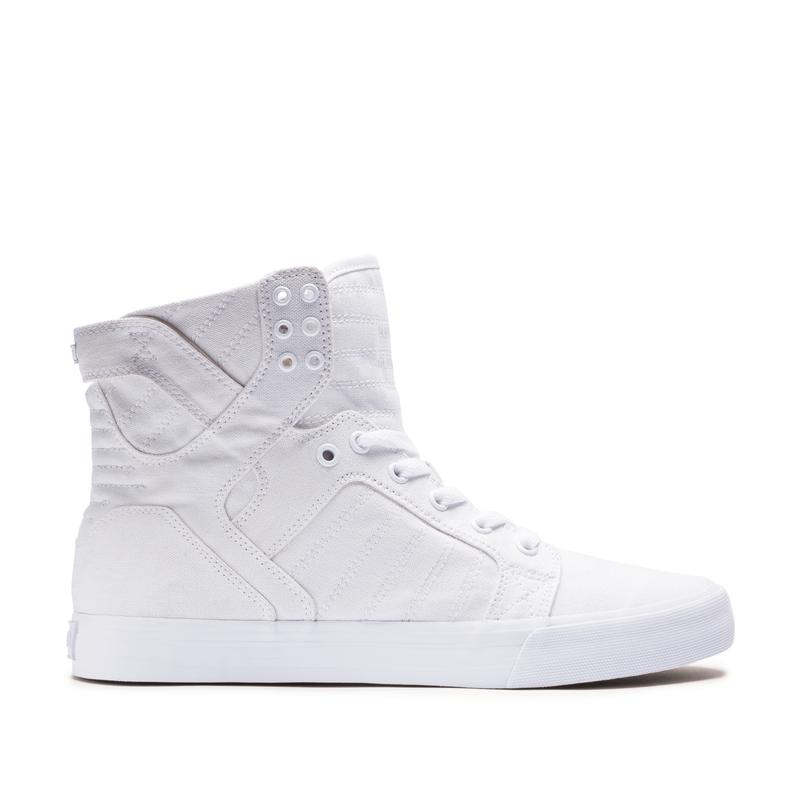 Zapatillas Altas Supra Argentina Mujer - SKYTOP D Blancas (CTIHB-0856)